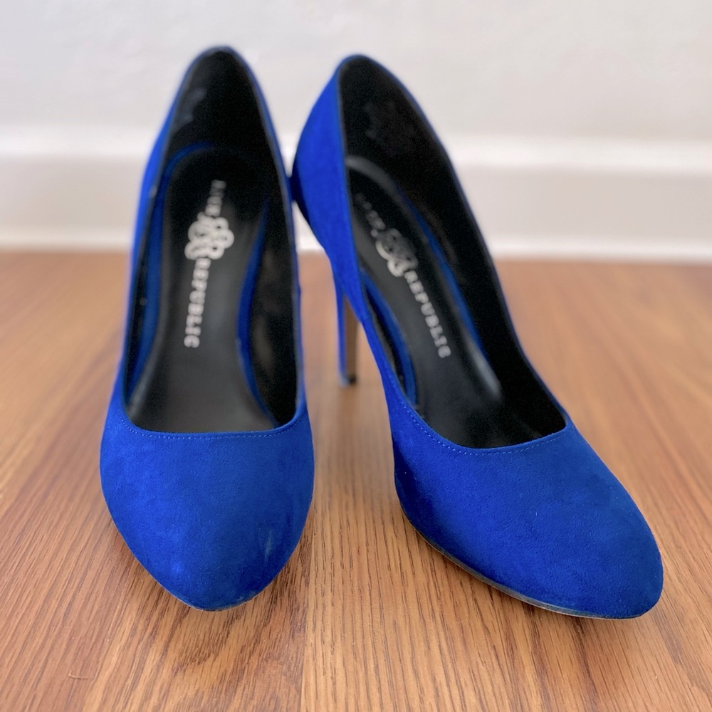 Royal Blue Heels